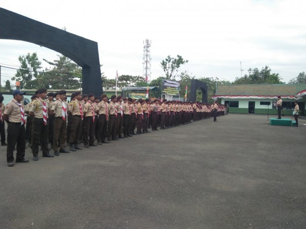 SMK Wongsorejo Juara 1 Kemah Juang 45 di Makodim Kebumen