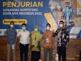 “SMK Wongsorejo Gombong, Berhasil Menyelenggarakan Penjurian Sayembara Kompetensi Siswa SMK Indonesia Bidang Aplikasi Robotik 2021”